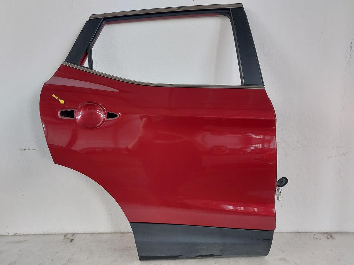 Nissan Qashqai J11 T&uuml;r hinten rechts Fondt&uuml;r im Rohbau NAJ Magnetic Red