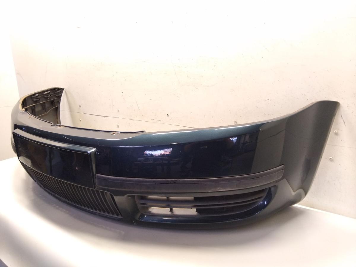 Skoda Superb 1 3U orig.Stoßstange Stossfänger vorn BJ2003 LF6J canadian green Perl.