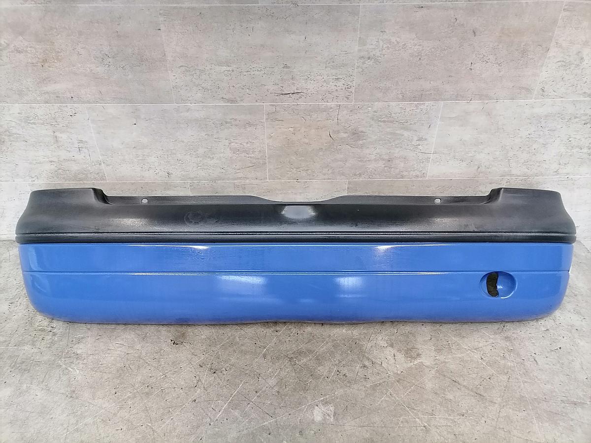 Renault Twingo C06 Stoßstange hinten Stoßfänger 04-07 OV489 Bleu Myosotis Uni