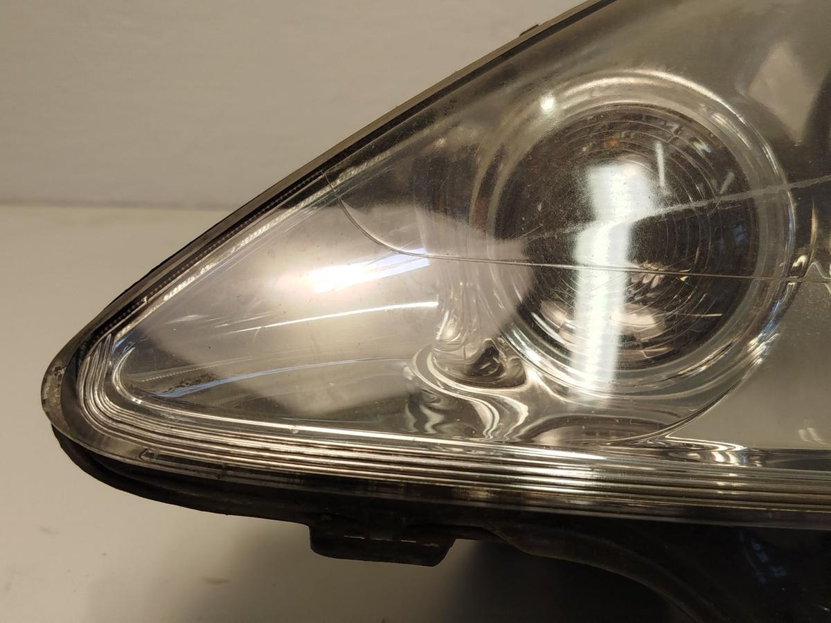 Peugeot 1007 K Scheinwerfer Hauptscheinwerfer Lampe vorn links Valeo Tr&uuml;bung