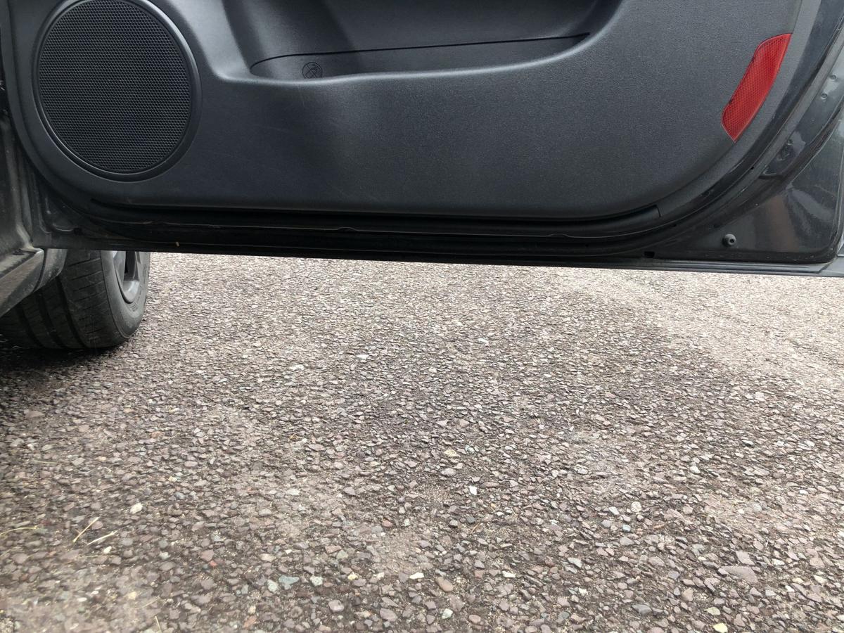 Hyundai i30 FD Tür vorn rechts Beifahrertür im Rohbau 9F Stone Black Perl