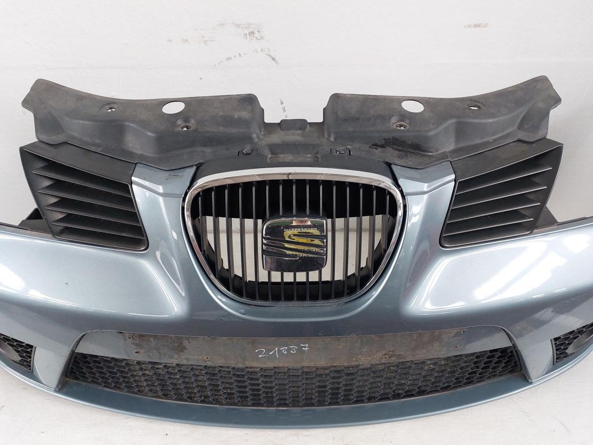 Seat Ibiza 6L ab 2006 Stoßfänger vorn Facelift Frontschürze Nebel LS5V grau
