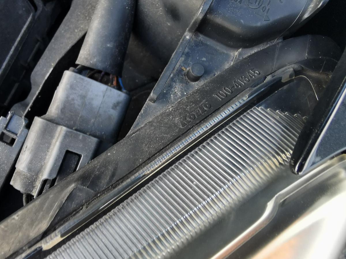 Mazda 3 BL Scheinwerfer Hauptscheinwerfer Frontscheinwerfer vorn links TRÜB