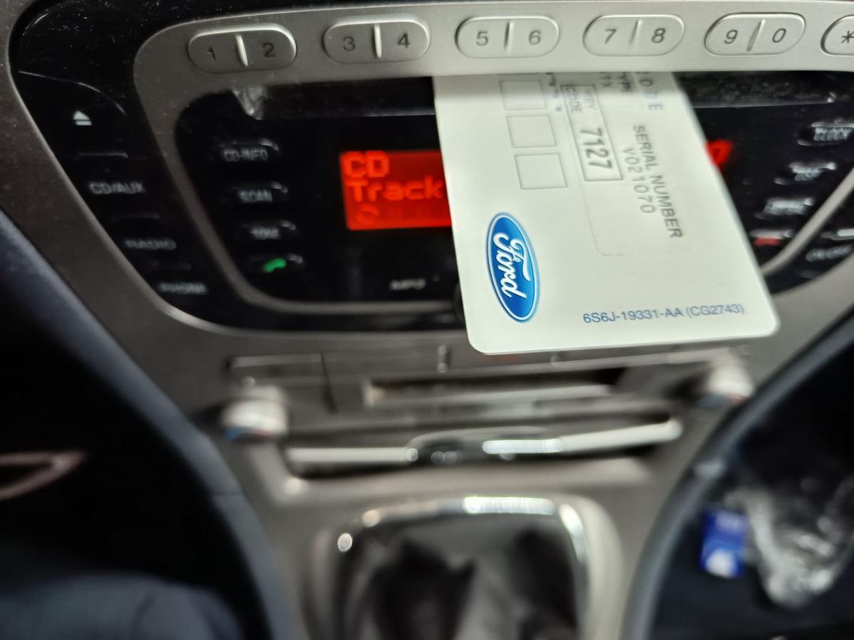 Ford S-Max 1 original Sony CD Radio mit Code Bj 2009 Ford S-Max 1 original Sony CD Radio mit Code Bj 2009