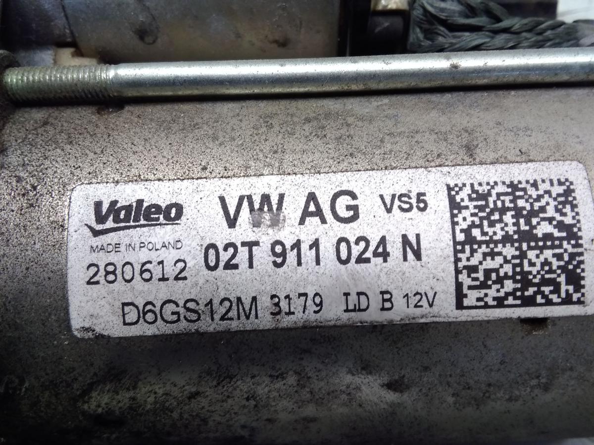 Seat Ibiza IV 6J original Anlasser Starter 02T911024N Valeo 1.4 63kw BJ2013