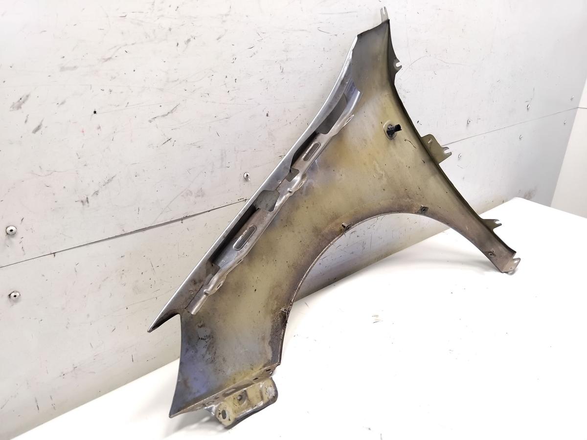 Skoda Fabia 2 5J Facelift original Kotfl&uuml;gel vorn rechts LF8L Platingrau BJ2013