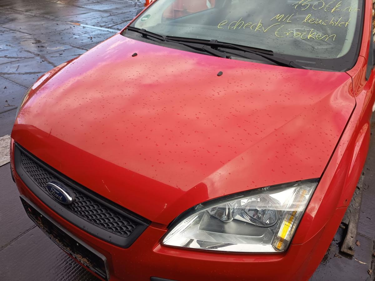 Ford Focus II original Motorhaube Colorado Rot vor Facelift Bj 2005