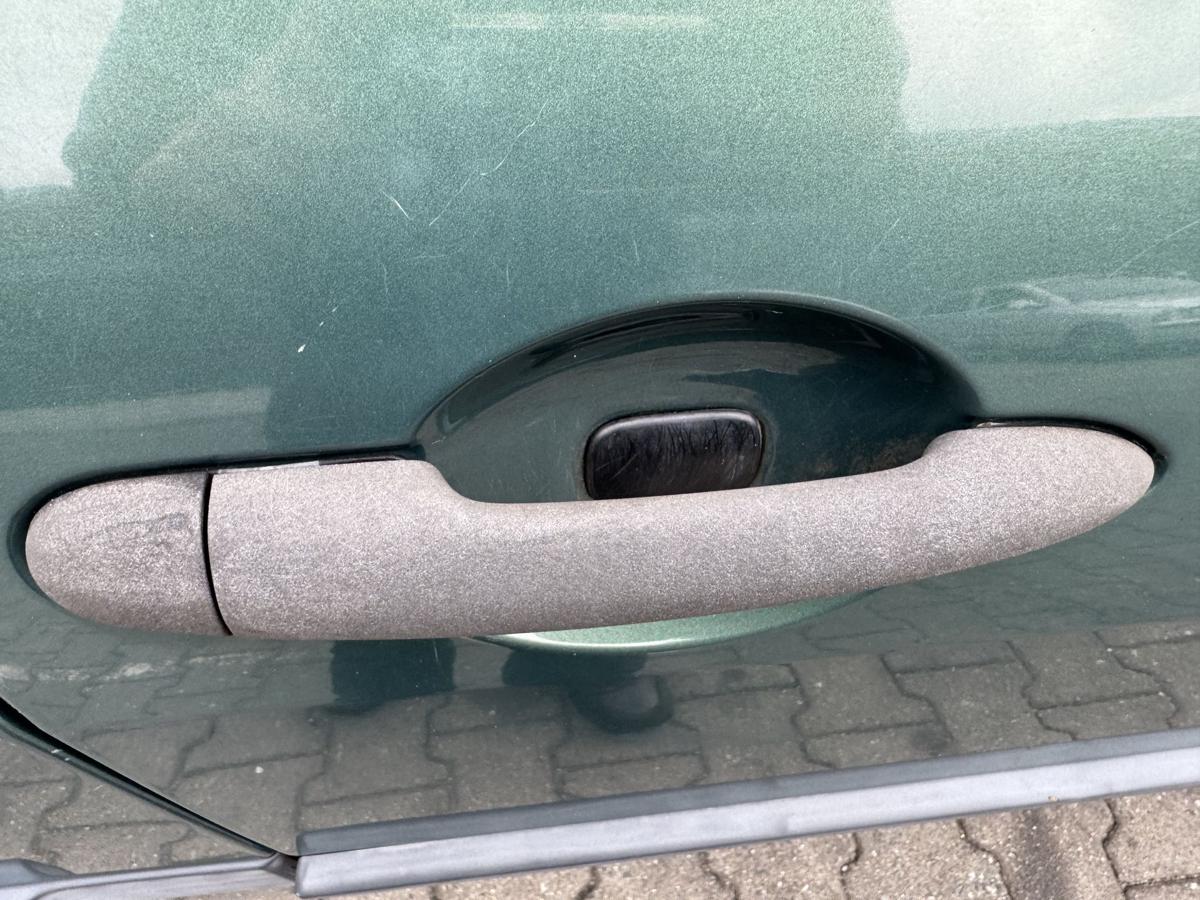 Renault Megane 2 original T&uuml;r vorn rechts D96 Vert Giverny Metallic Rohbau Bj.2004