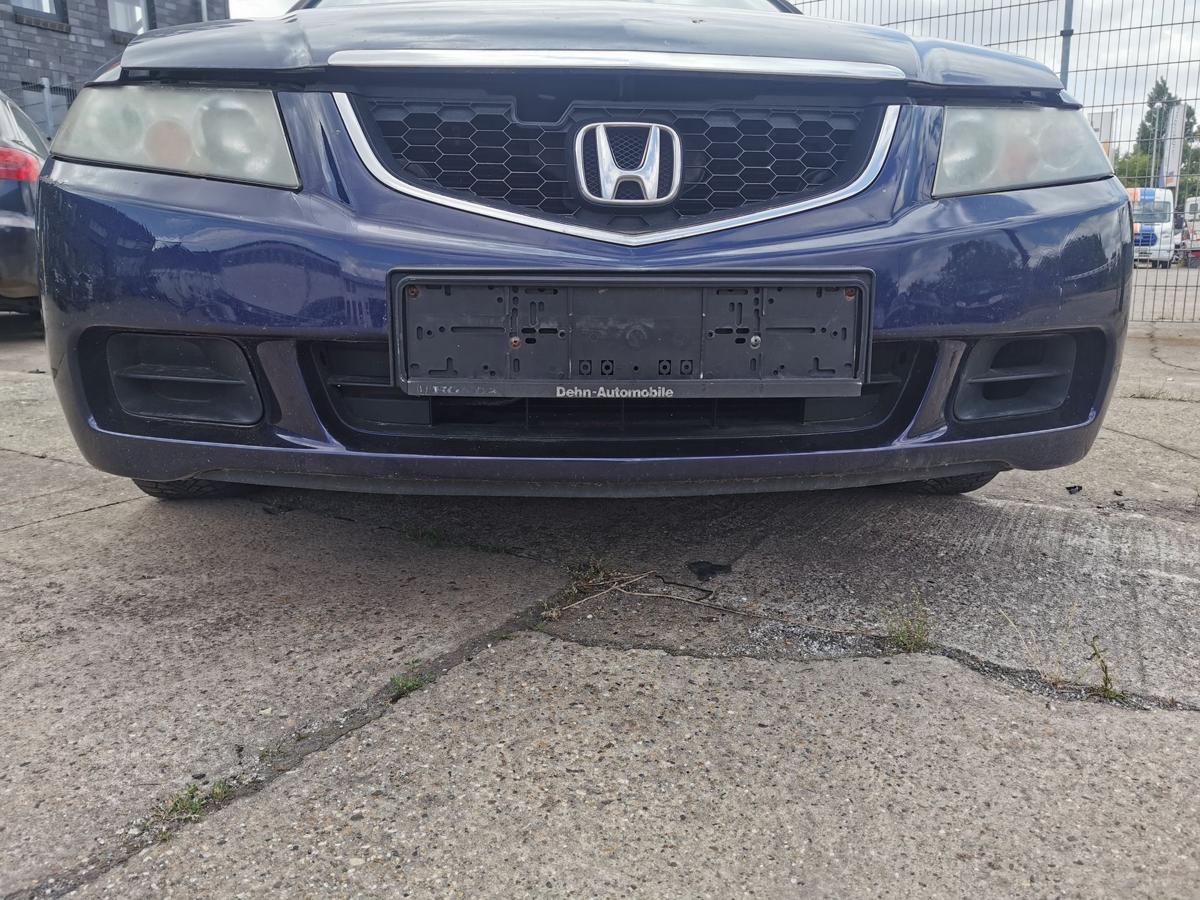Honda Accord Tourer CM1 Stossstange Stossfänger Bumper vorn B502P Indigo Blue