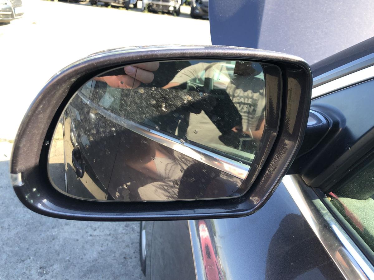 Audi A5 8T Sportback Au&szlig;enspiegel links Spiegel elek anklappbar LZ4X grau