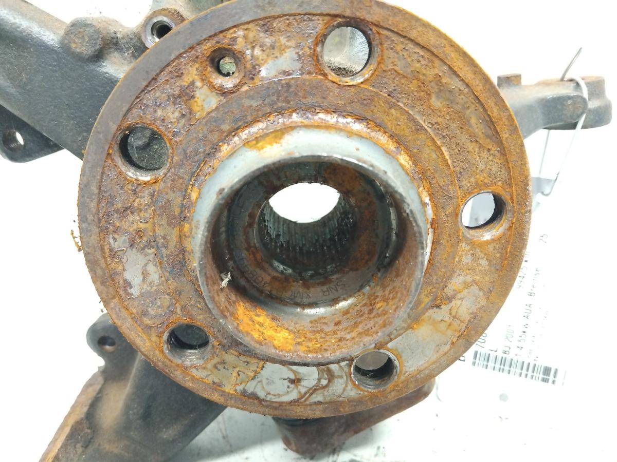 Audi A2 8Z Achsschenkel Radlagergeh&auml;use Vorderachse links 5-Loch Bj.2001