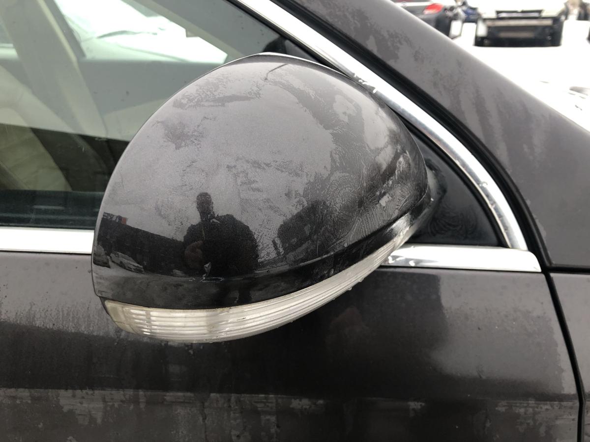 VW Passat 3C Au&szlig;enspiegel rechts elektrisch R&uuml;ckspiegel anklapp LC8Z Moccabrown