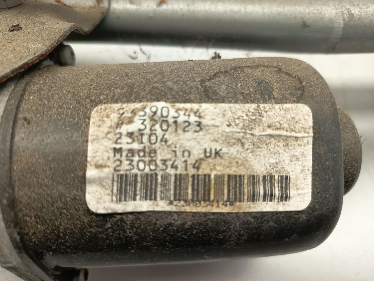 Opel Meriva A Baujahr 2004 original Wischermotor vorn mit Gest&auml;nge 93390344