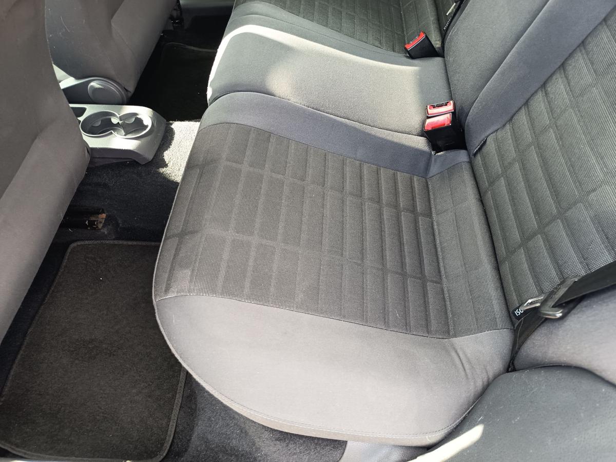 VW Polo 9N3 original R&uuml;cksitzbank komplett Stoff anthrazit geteilt Bj 2007