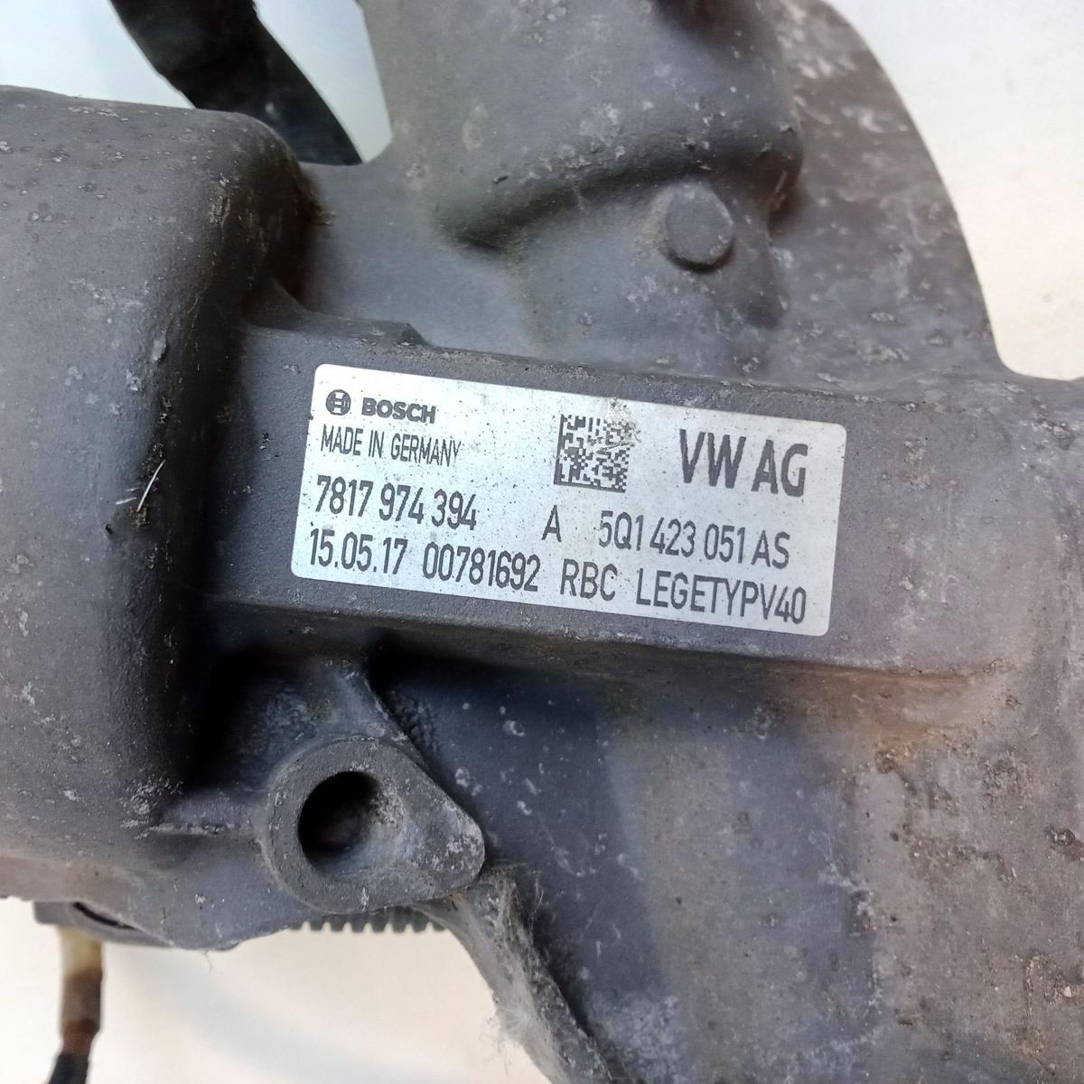 VW Golf 7 original Servolenkgetriebe mit Elektro-Servomotor 5Q1423051AS BJ2017
