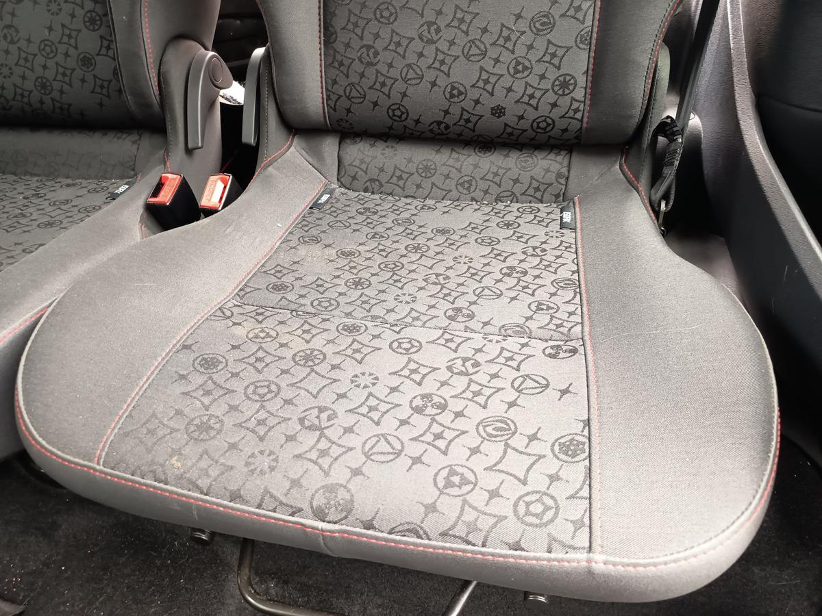 Renault Twingo II original Einzelsitz hinten links Fond Stoff Ripcurl Bj 2011