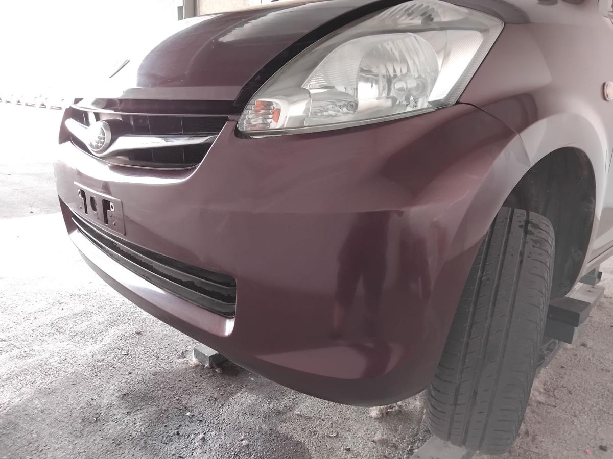 Subaru Justy 4 M300F original Stoßfänger Stoßstange vorn BJ2008 R56 Maroon brown