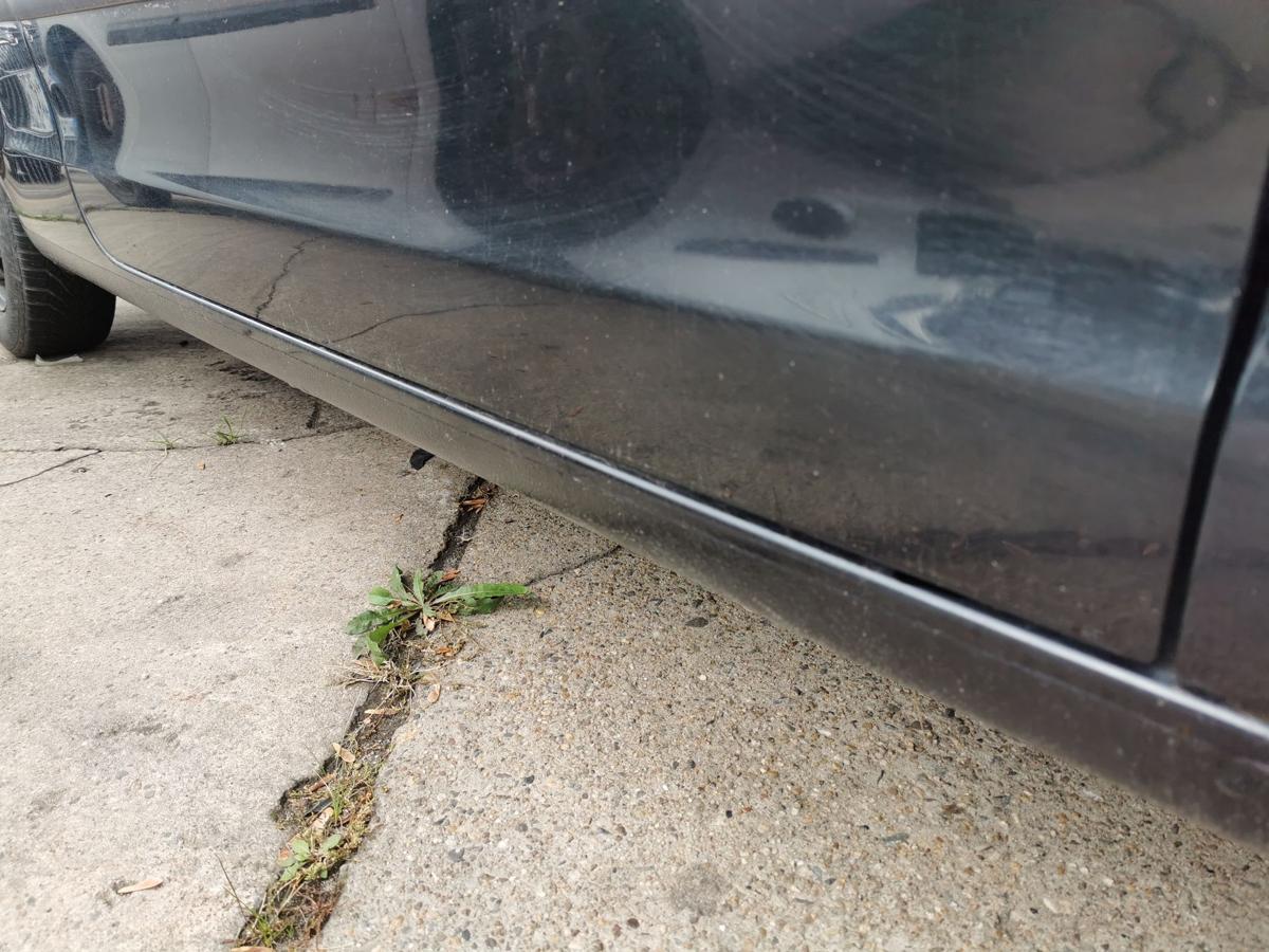 VW Polo 9N1 Beifahrertür Tür Autotür vorn rechts Roh L041 Brillantschwarz 3türig