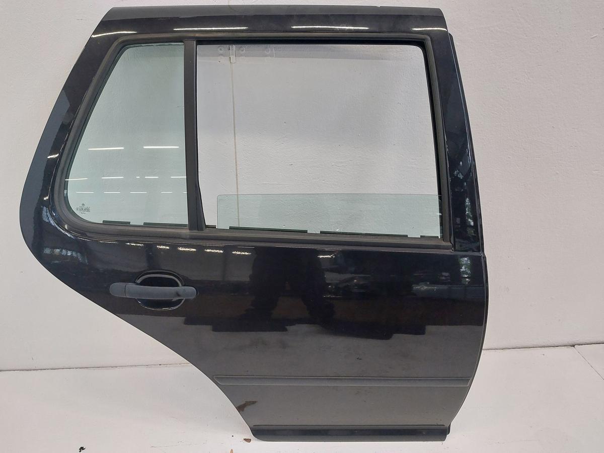 VW Golf 4 IV 1J Tür hinten rechts nur für 5 türer Fondtür LC9Z Black Magic Pearl