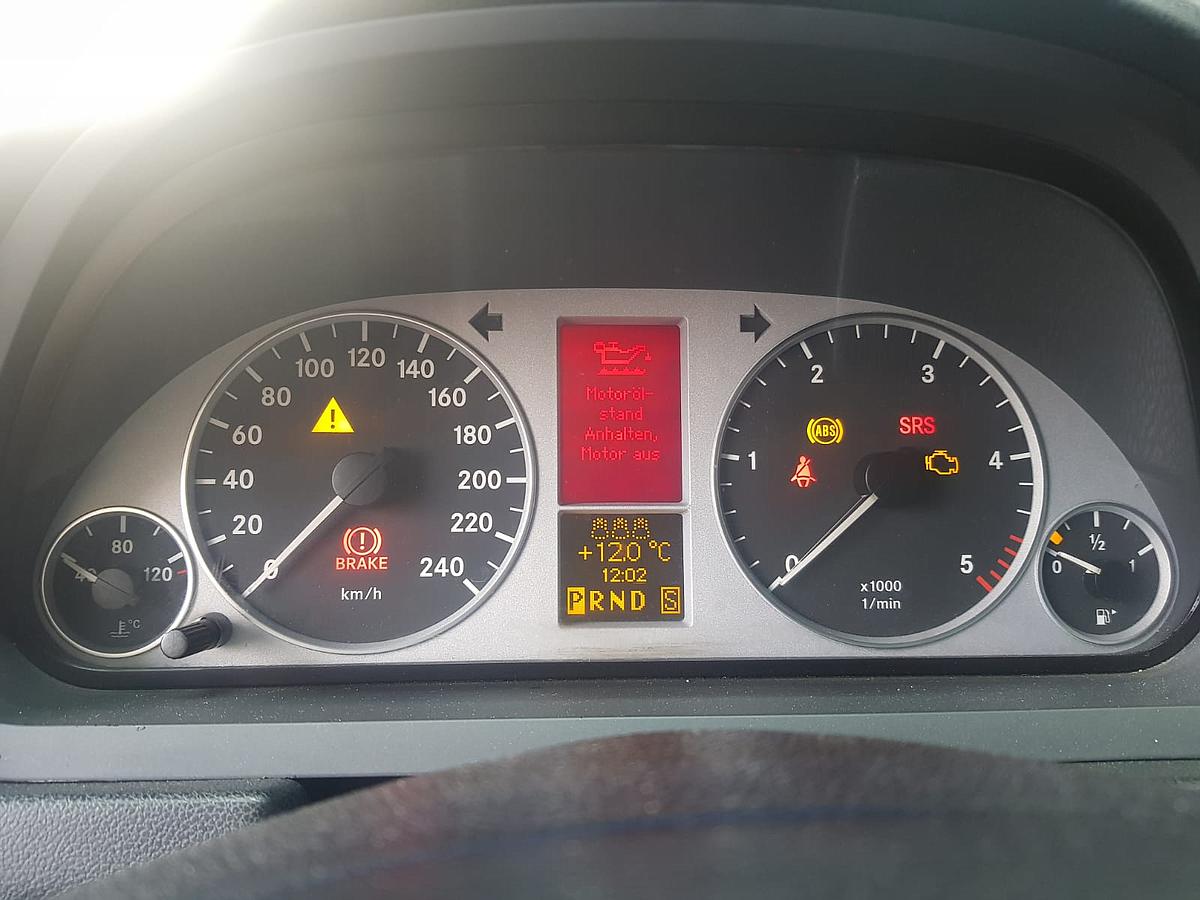 Mercedes Benz B180 CDI W245 org Kombiinstrument Tacho Bj 2006