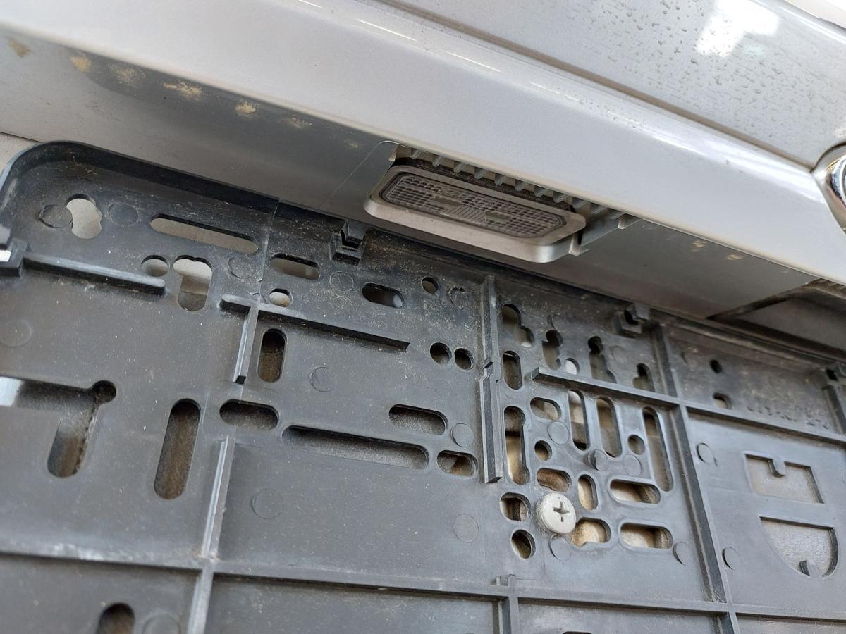 Ford Fiesta JA8 Heckklappe mit Heckscheibe 3 t&uuml;rer Polar Silber Metallic