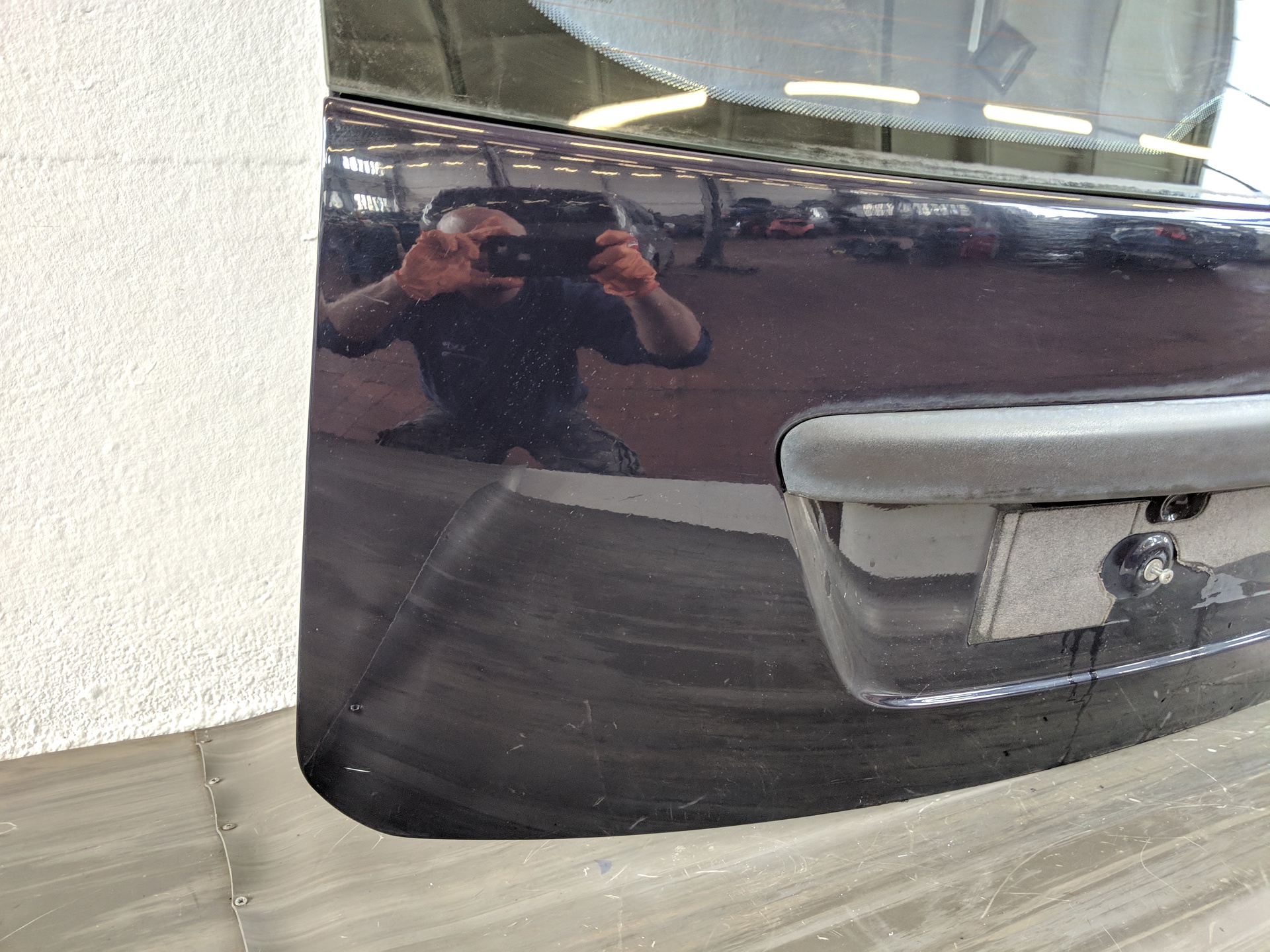 Ford Focus DA 3 Trg Bj06 Heckklappe Klappe hinten Marine Blau