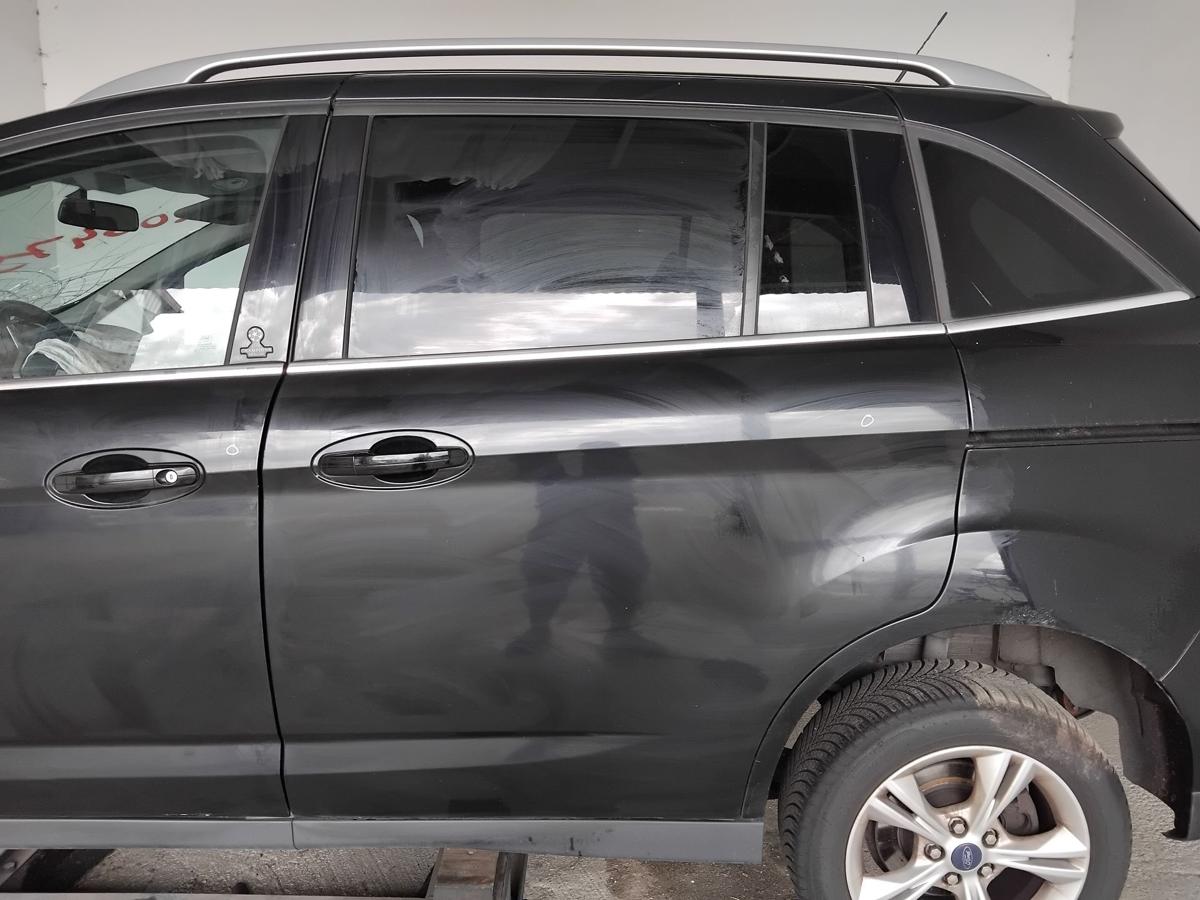 Ford Grand C-Max Schiebet&uuml;r hinten links Panther-Schwarz Metallic 2010-2015