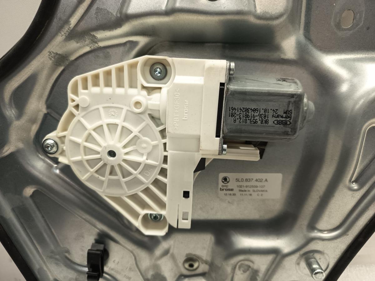 Skoda Yeti 5L original Fensterheber vorn rechts elektrisch 5L0837402A Bj 2017