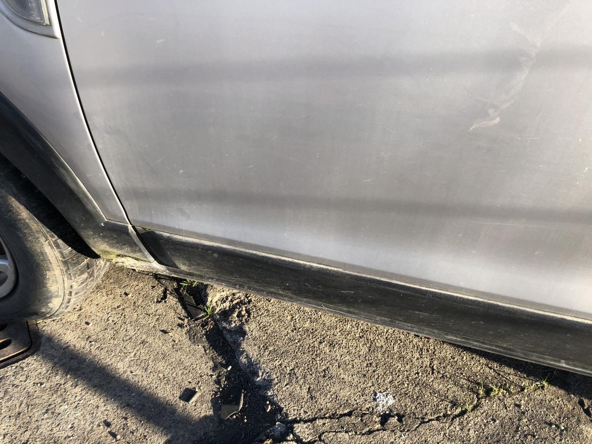 Chevrolet Captiva KLAC T&uuml;r vorn links Fahrert&uuml;r im Rohbau silber Autot&uuml;r