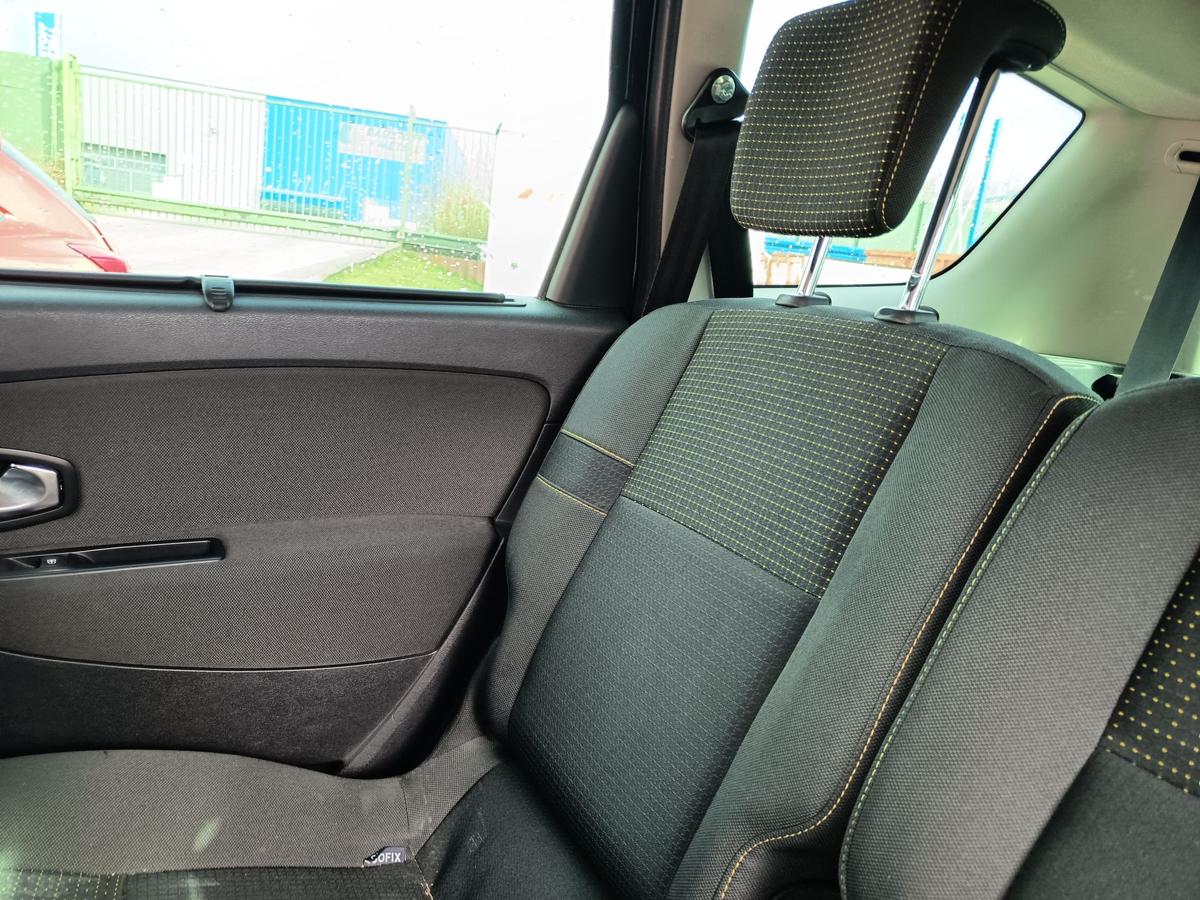 Renault Grand Scenic 3 original R&uuml;cksitz rechts Reihe 2 Stoff grau Bj 2009