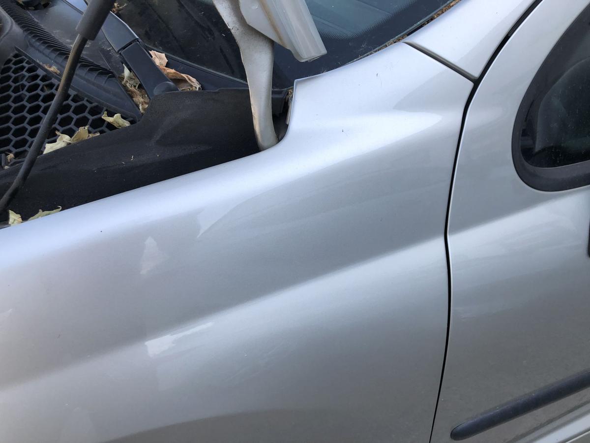 Peugeot 207 SW Typ WE Kotfl&uuml;gel vorn links Fahrerseite ETS Gris Cendre Metallic
