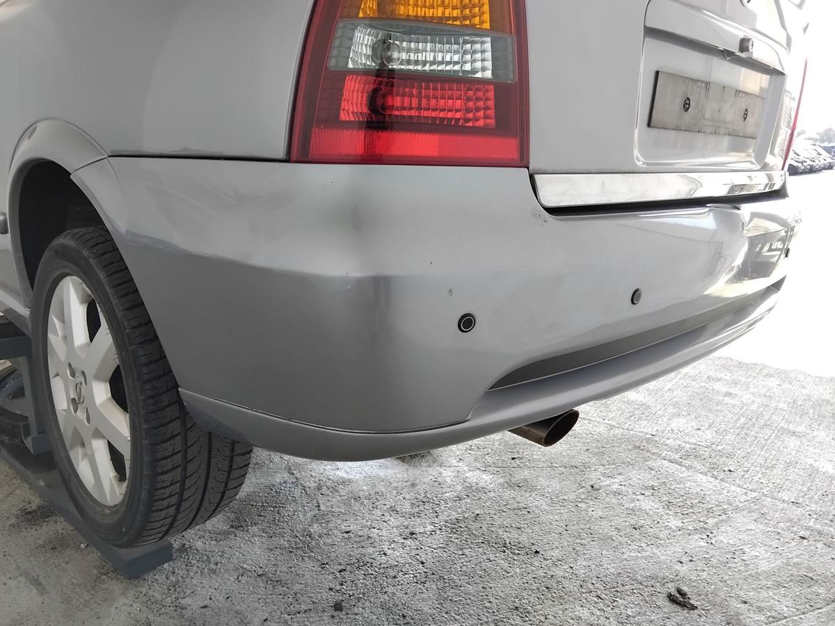 Opel Astra G Cabrio original Stoßfänger Stoßstange hinten PDC BJ2004 Z163 Lichtsilbermetallic 4AU