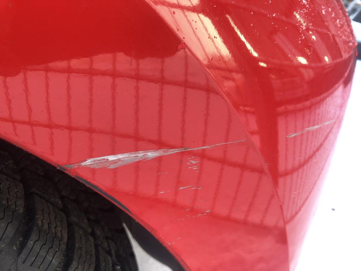 VW Polo 6R Stossf&auml;nger hinten LP3G Bumper Stossstange Hecksch&uuml;rze