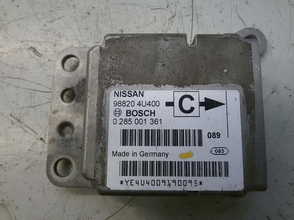 Nissan Almera Tino Steuergerät Air-bag 988204U400 BJ2000