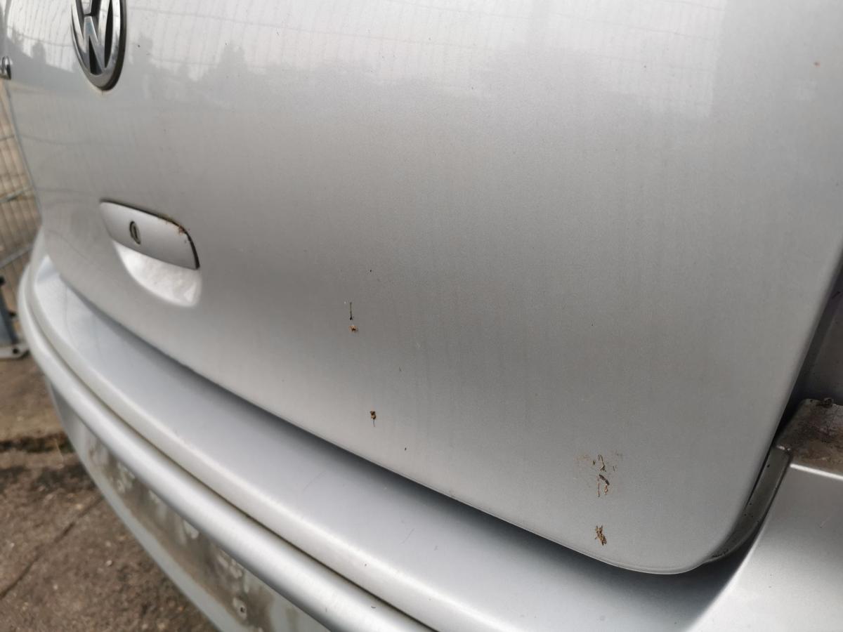 VW Polo 9N1 Heckklappe Klappe Deckel hinten mit Scheibe LA7W Reflexsilber Rohbau