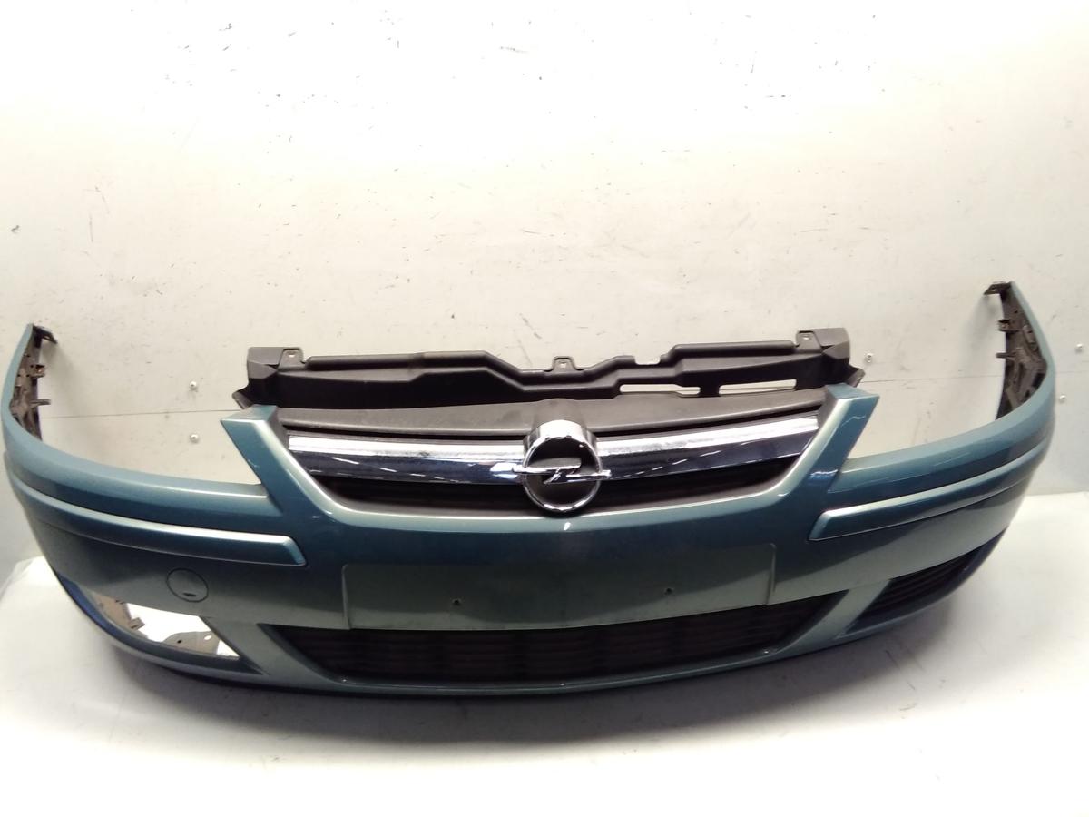 Opel Corsa C original Sto&szlig;stange Sto&szlig;f&auml;nger vorn 3NU Misty Morning Pearl BJ2006