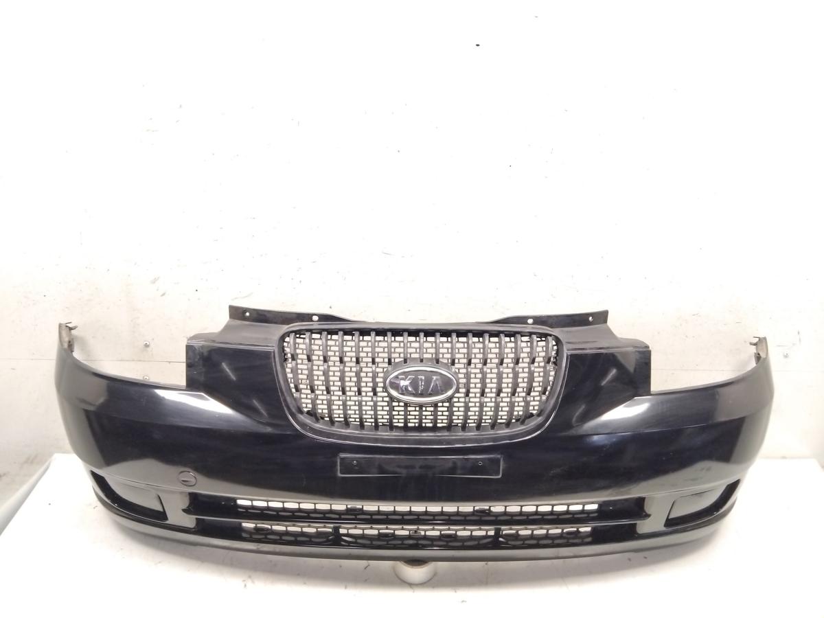 Kia Picanto 1 BA original Sto&szlig;f&auml;nger Sto&szlig;stange vorn GALAXY BLACK BJ2007