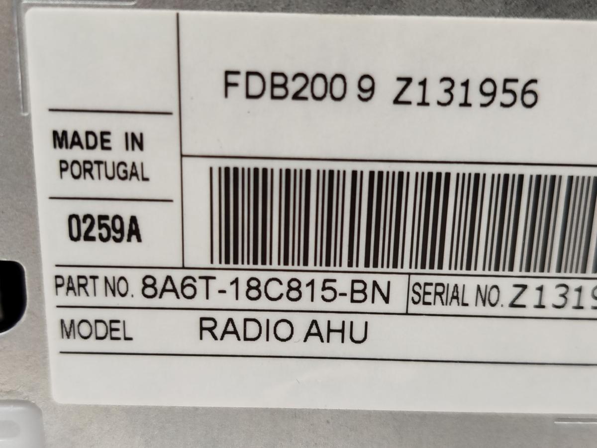 Ford Fiesta JA8 Autoradio AHU Radio mit Bedienteil Originalteil Radio
