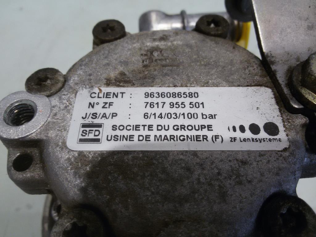 Citroen C5 Servopumpe 9636086580 7617955501 ZF 2.0 103kw BJ2003