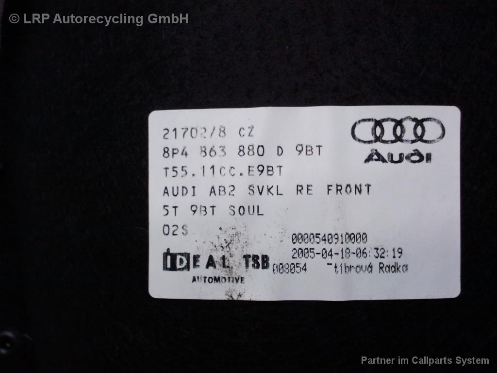 Verkleid R Kofferr 8P4863880D9BT Audi A3 (8p, 05/03-) BJ: 2005