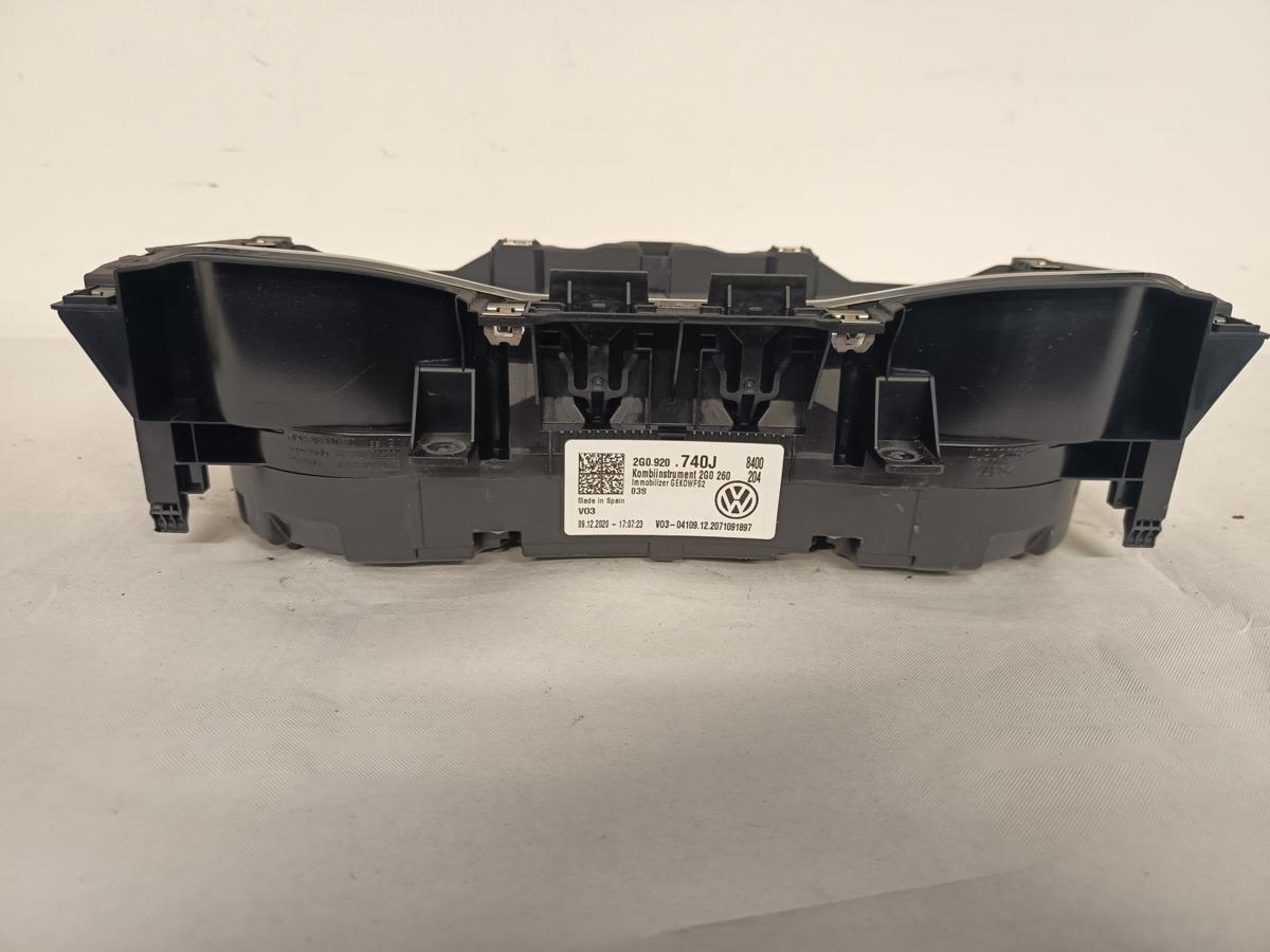 VW Polo VI AW original Kombiinstrument Tacho 1,0L 70KW Benzin 2G0920740J Bj 2021