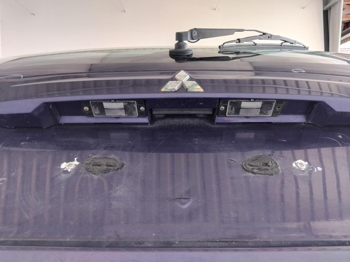 Mitsubishi Space Star DG0 Heckklappe dunkelblaumet. mit Heckscheibe BJ2003