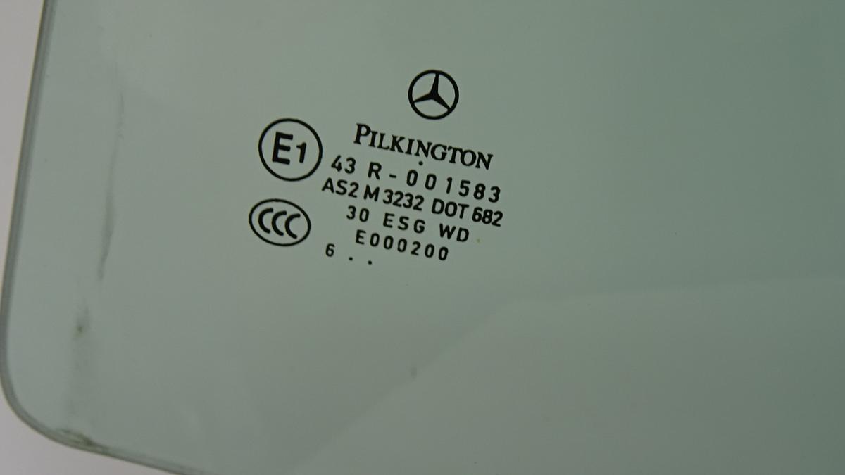 Mercedes A Klasse W169 Türscheibe hinten links in grüncolor Bj2006