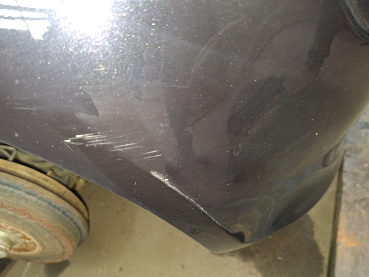 Opel Corsa D orig Stoßfänger Stoßstange hinten 2HU Saphirschwarz Metallic Bj 2007