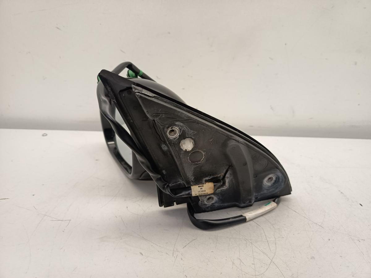 VW Jetta II original Au&szlig;enspiegel links elektrisch L041 schwarz Baujahr 2006