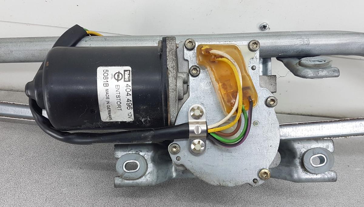 Opel Zafira A Wischergestänge mit Motor 24450195 404496 Bj2001
