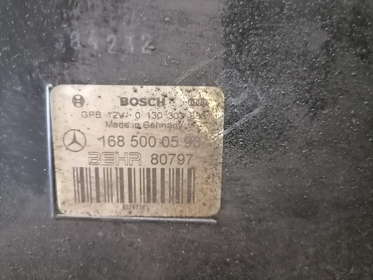Mercedes Vaneo 414 Lüftermotor 1685000593 Elektrolüfter 1.9 92KW Kühlerlüfter BJ03