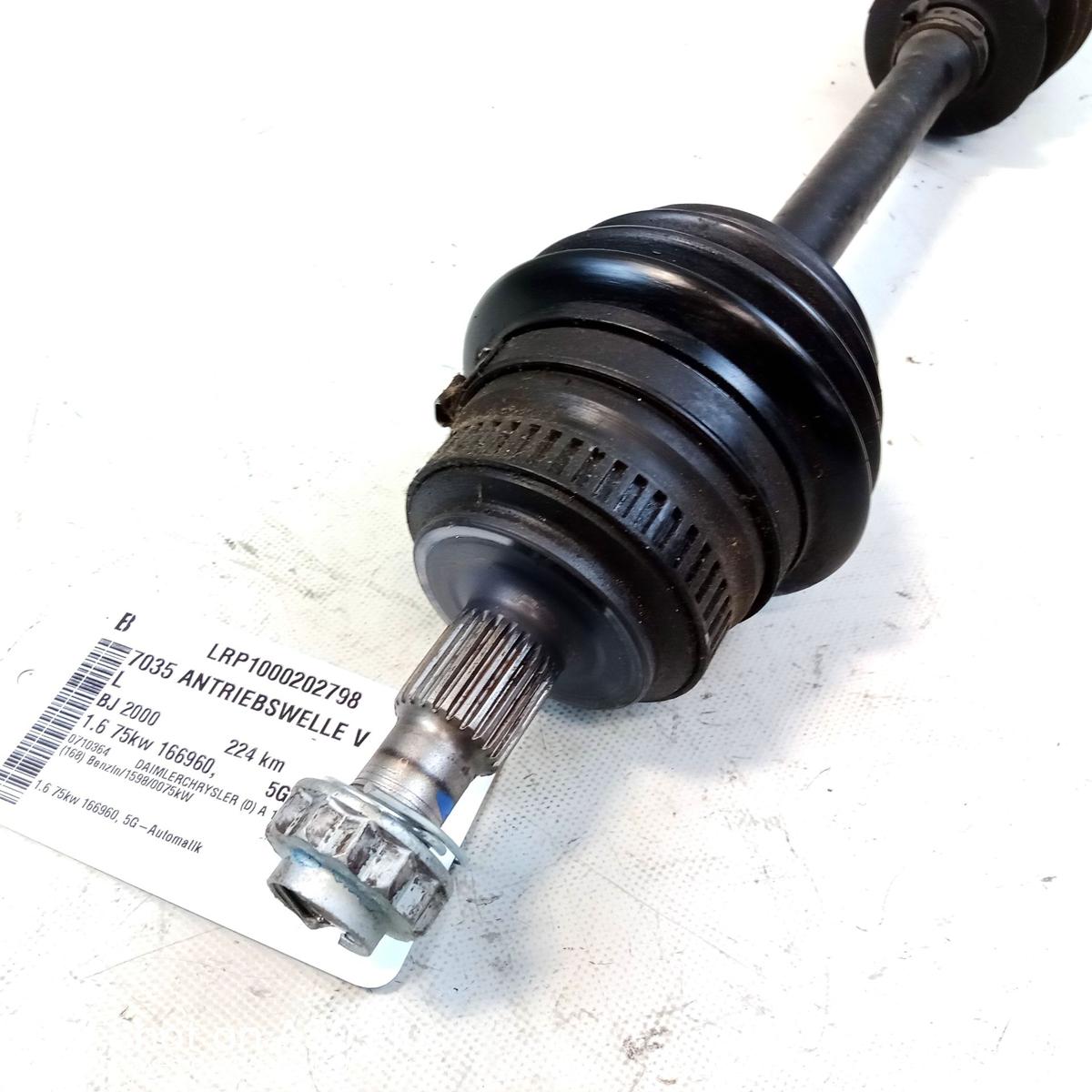 Mercedes A-Klasse W168 Antriebswelle Gelenkwelle links 1.6 Automatik Bj.2000