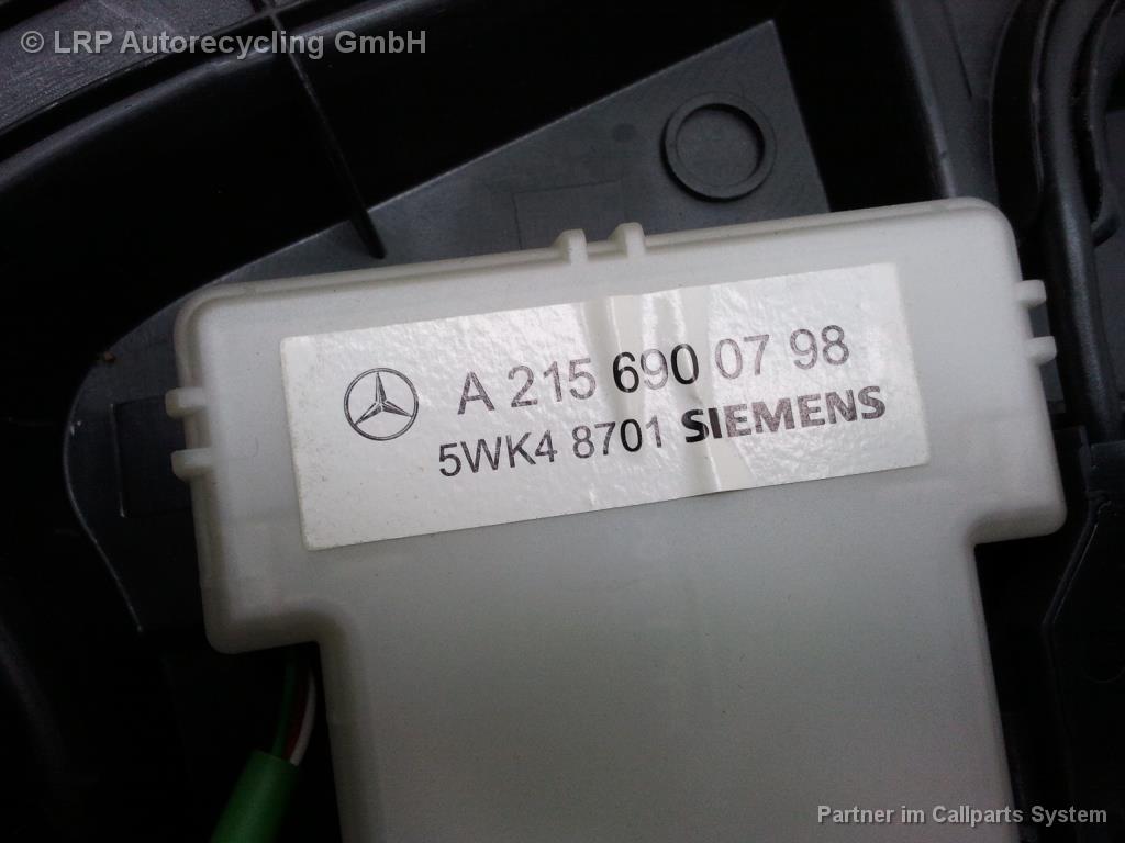 Mercedes Benz C215 Antenne Keyless-Go hinten links 2156900798 original