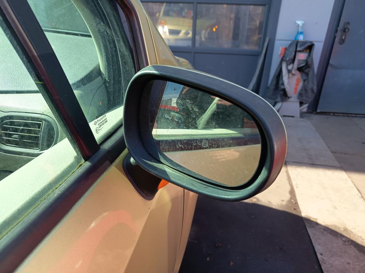 Renault Modus original Au&szlig;enspiegel rechts elektrisch TED99 Gr&uuml;n Bj 2005